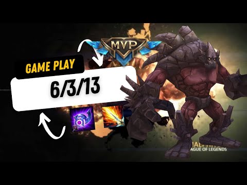 How do you win game solo with malphite less than 20 min