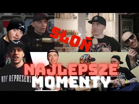 SŁOŃ NAJLEPSZE MOMENTY I WYPOWIEDZI !! 😂 #RAP #polska #słoń