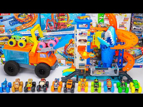 Hot Wheels Collection Unboxing Review ASMR | Hot Wheels Monster Trucks Arena Smashers 5-Alarm Rescue