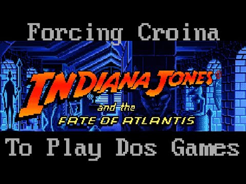 Forcing Croina to Play DOS Games Part IV: Indiana Jones and the Fate of Atlantis (1992)