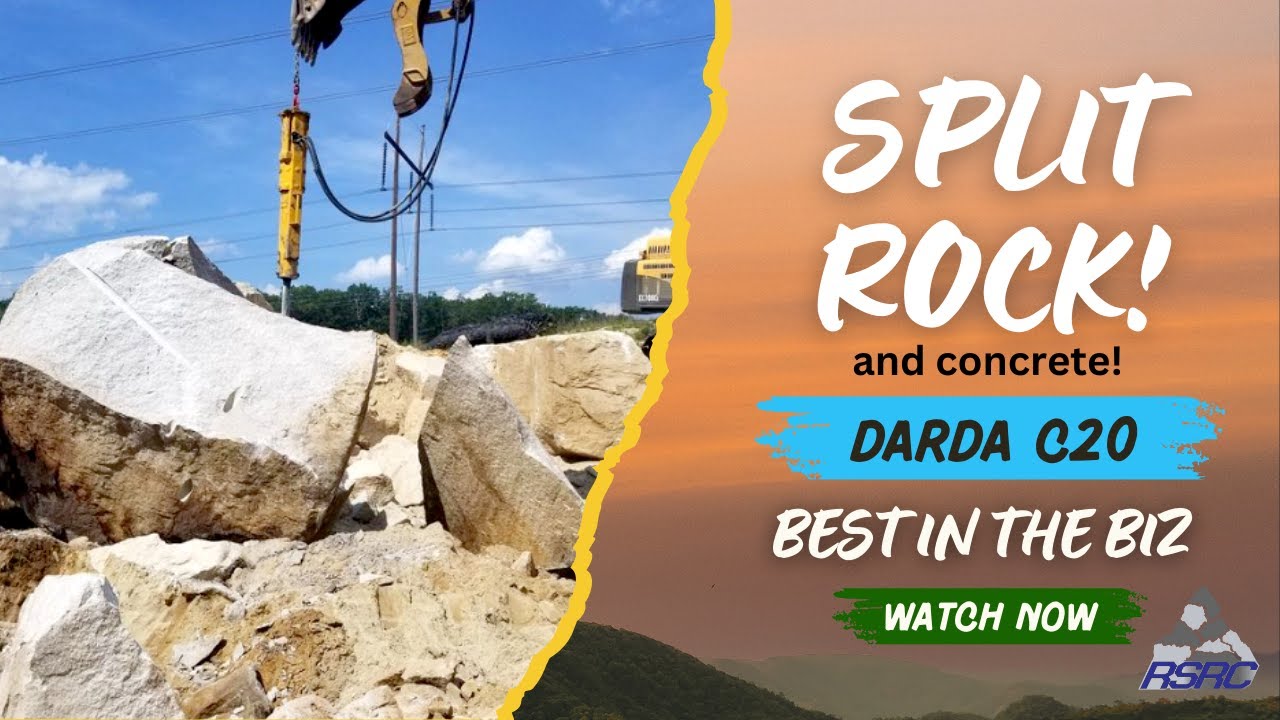 Discover the Versatility of the Darda C20 Rock Splitter