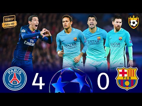 PSG humiliates Barcelona with a scandalous four-goal crushing💀🤯🔥❯ PSG (4-0) Barcelona ● FHD