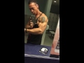 Arm pump bodybuilding flex