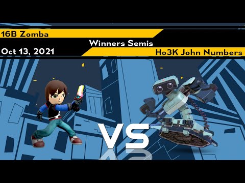 [Smash Ultimate] Xeno219 (W.Semis) - 16B  Zomba vs Ho3K  John Numbers