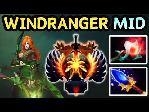 🔥 WINDRANGER MID | FOCUS FIRE CHAOS 🔥 DOTA 2 MIDLANE