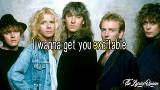 Def Leppard - Excitable [Lyrics] HD