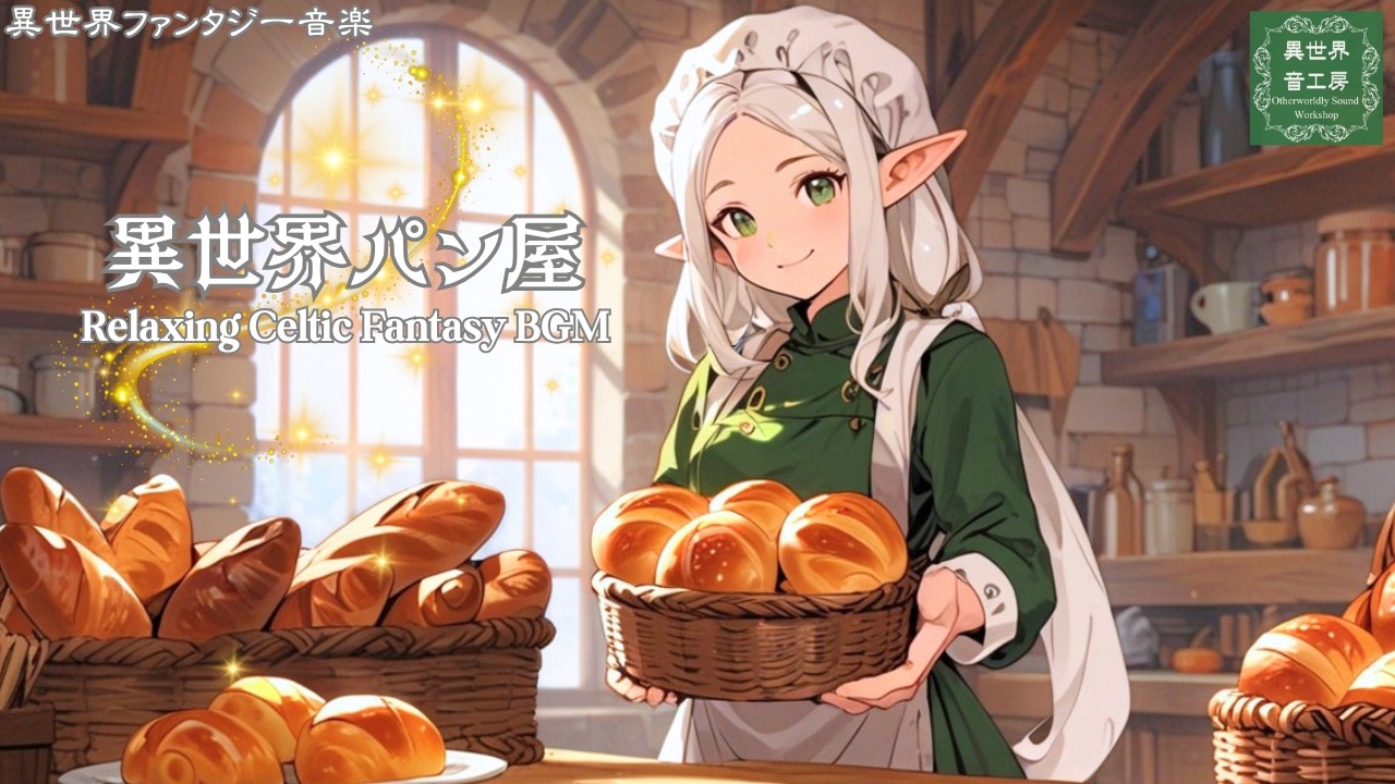【異世界ケルト音楽】焼き立てのぬくもり『異世界パン屋』｜Relaxing Fantasy Celtic BGM｜Otherworldly Bakery