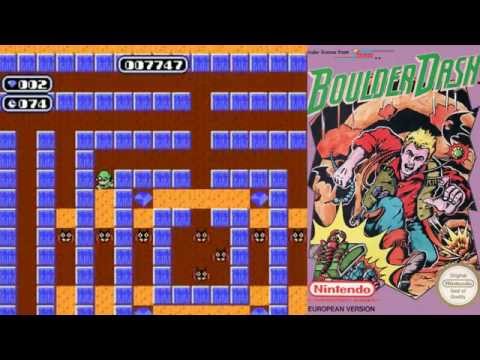 Retro Let´s Plays - Boulder Dash Part 3 - Wüsten Fledermäuse O.O