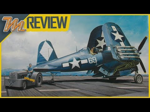 Tamiya 1/48 F4U-1D Corsair - scale model inbox review
