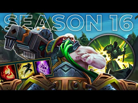 SPLIT PUSHING IS BACK! Season 16 Urgot/Toplane Changes Breakdown