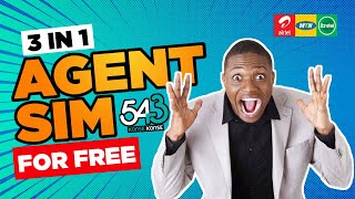 How to Make a 3 in 1 Agent Sim card (543 Konse Konse)🔥