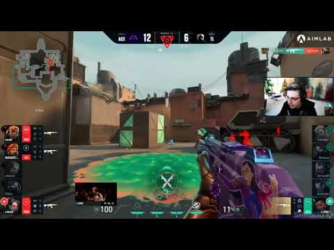 Shroud Reacts to Acend Won the 1st Map Against Liquid in Semifinal | Team Liquid vs Acend