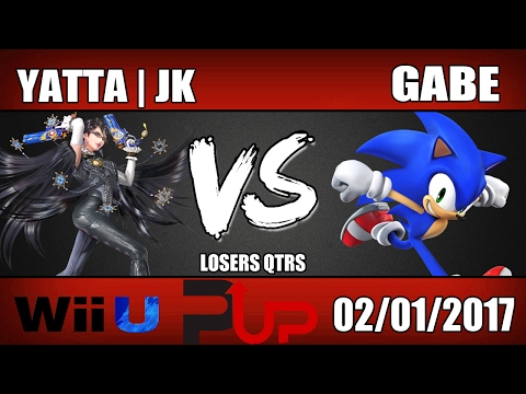 Yatta | JK (Bayonetta) vs Gabe (Sonic) - Wii U Losers Quarters - SOS
