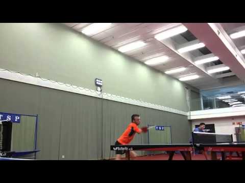 alberto seoane table tennis  training sesion 1