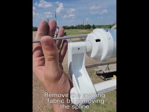 Sagging RV Awning Fix! #shorts #rvlifestyle #rv #rvamerica