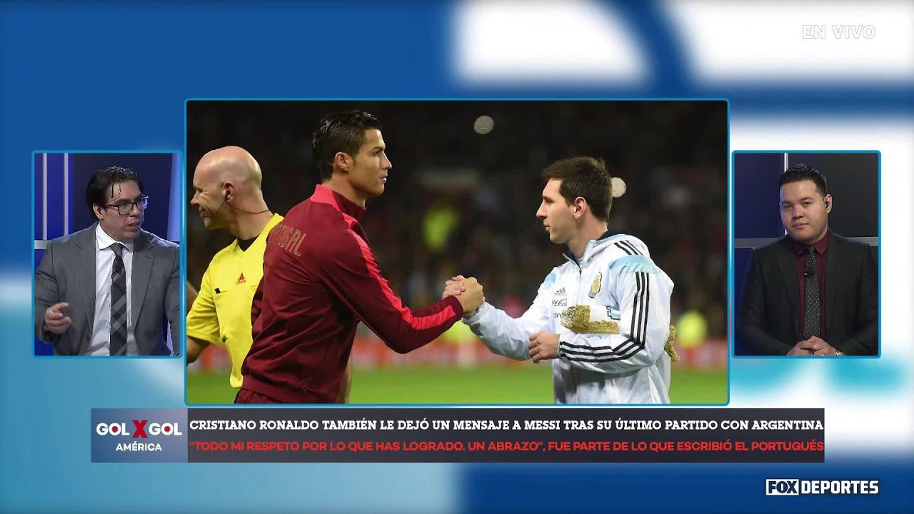 DE CR7 A MESSI | Cristiano Ronaldo le dejó un mensaje a Lionel en redes sociales | GolXGol