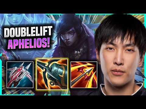 DOUBLELIFT IS INSANE WITH APHELIOS! - TL Doublelift Plays Aphelios ADC vs Kalista! | Preseason 2022