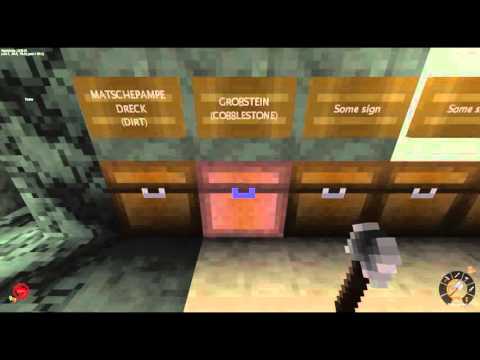 Ich spiele: Voxelands #32 - Lagerkoller! The English Episode! German for Beginners!