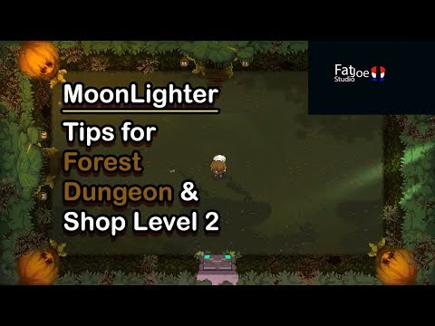 Tips for Moonlighter: Forest Dungeon and Shop Level 2!