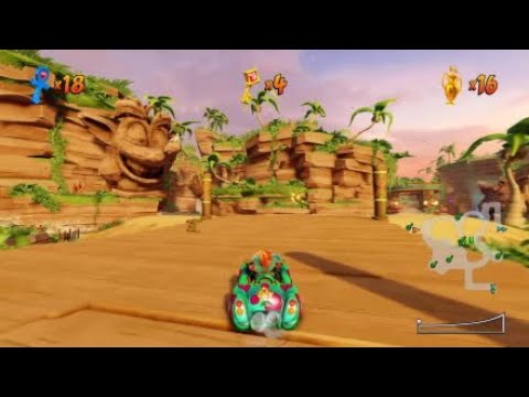 CTR: Nitro Fueled- How to Unlock King Chicken [5 Golden Egg Locations]