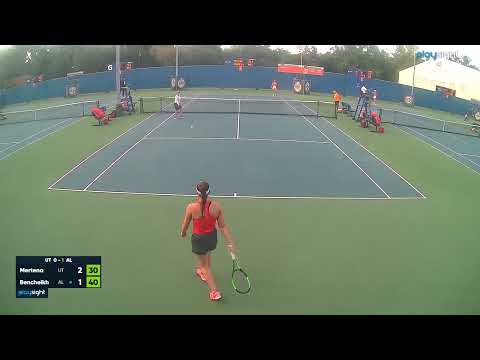 (34)Mertena Rebeka v. (83)Loudmilla Bencheikh - TENN v. UA (match incomplete)