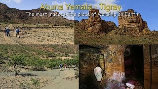 preview picture of video 'Most inaccessible place of worship on Earth!! Abuna Yemata Guh'