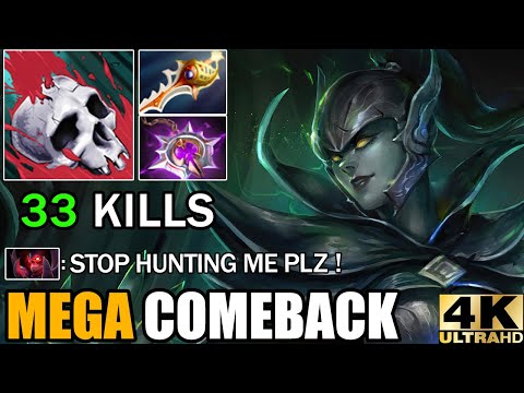 Intense Hard Carry Battle Phantom Assassin VS Gyrocopter Who Would Be Win? Epic Mega Comback Dota 2