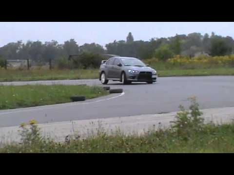 IX runda WLTA / WLR 2012 - Michał Całek - Mitsubishi Lancer EVO X