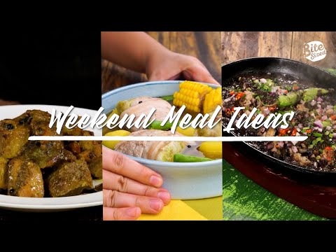Weekend Meal Ideas | Pinoy Classics with a Twist for the Weekend
