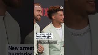 New arrests made in burglaries targeting pro athletes