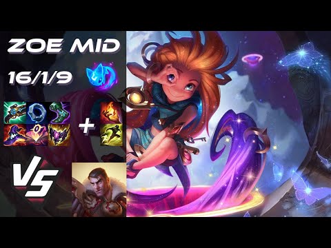 MID Zoe vs Jayce - EU Challenger Patch 25.S2.3