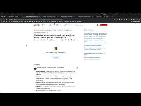 What is the best technical analysis indicators you usually use and give you constant profit