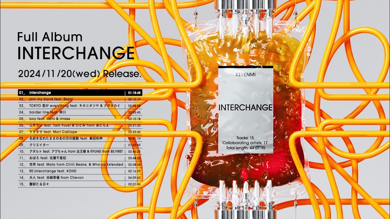KERENMI - Full Album「interchange」Trailer