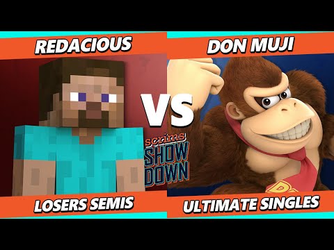 Scrims Showdown 65 Losers Semis - Redacious (Steve) Vs. Don Muji (Donkey Kong) SSBU Ultimate