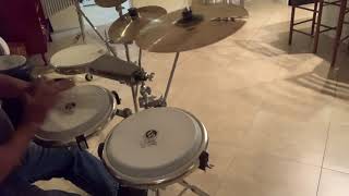 Video thumbnail for LP  Giovanni Hidalgo compact conga quick demo with Gumbi Ortiz by Gumbi Ortiz