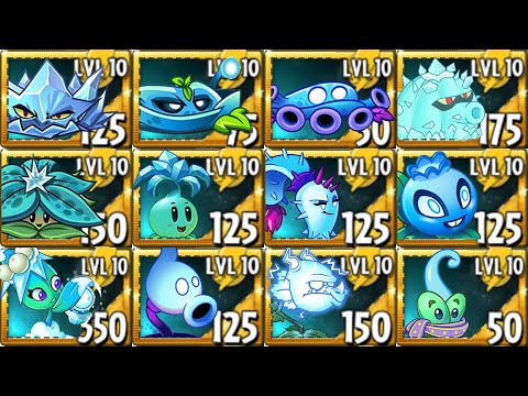 All BLUE Plants Power-Up! in Plants vs Zombies 2
