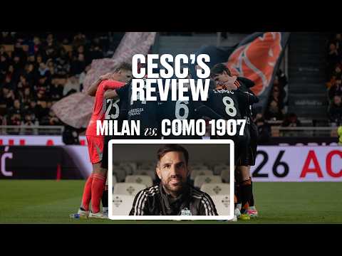 Milan 1–1 Como | Nico Paz Scores in San Siro Draw | Cesc Fàbregas Review #como1907 #seriea