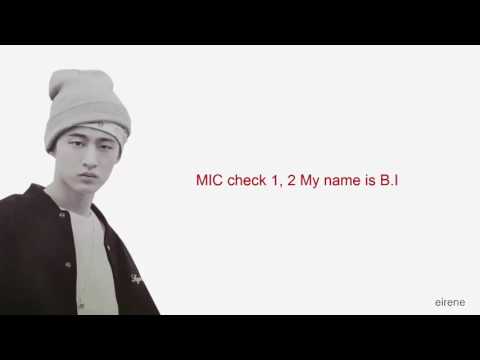 B.I (비아이) - "BE I" [Eng Sub + Romanization + Hangul]