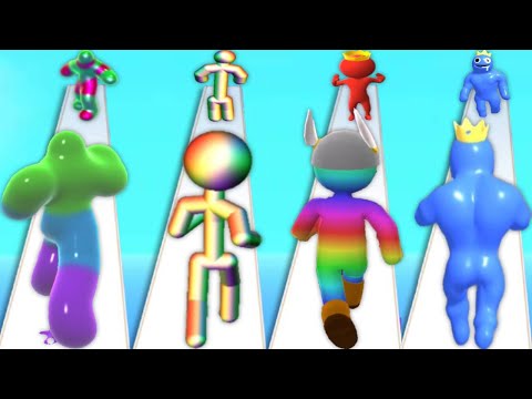 Blob Runner 3D, Tall Man Run, Giant Rush, Solo Leveling: Hit & Run - Gameplay New Update JDC275M