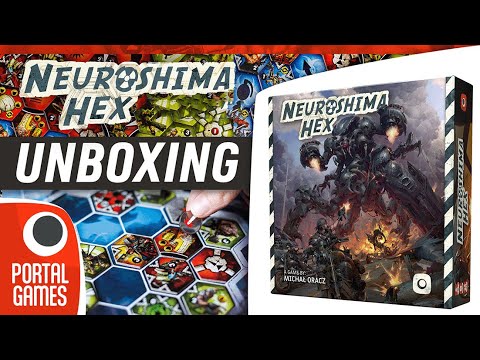 Neuroshima Hex: Anniversary Edition | Unboxing | Boardgames
