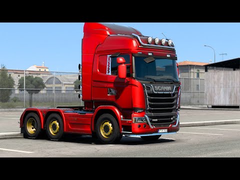 ETS 2 - Scania R620 Transporting Petrol from Milan Part 1