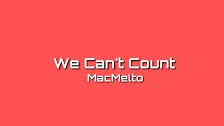 Cover art for we cant count