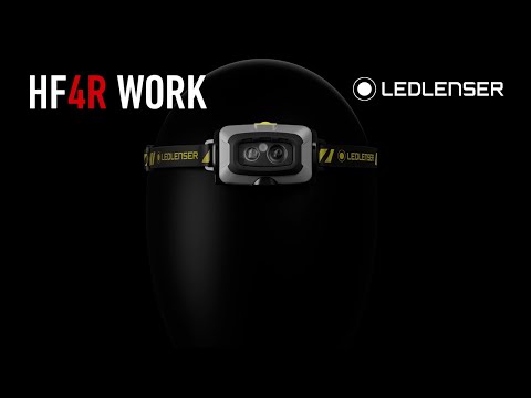 Ledlenser HF4R Work | Slim and Lightweight Work Headlamp | Features | English