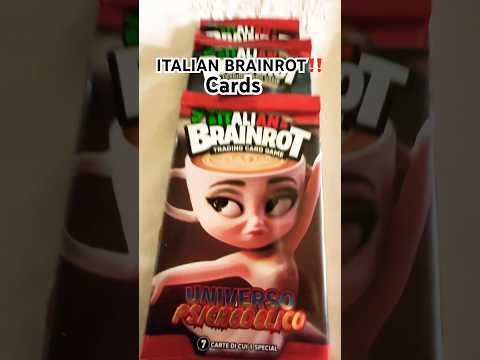 Italian BRAINROT cards‼️ #italianbrainrot #cards #pokemon #pokemoncards #italia #italy #usa