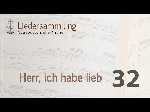 🎵 Alte Chormappe🎵 CM 032 - Herr, ich habe lieb
