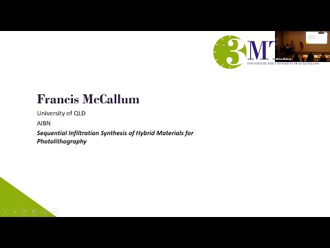 Sequential infiltration synthesis of hybrid materials for photolithography - Francis McCallum
