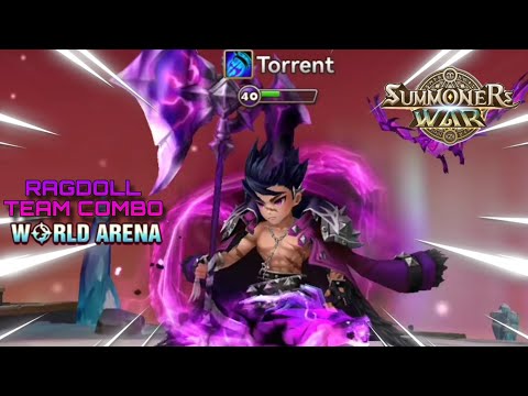 Ragdoll Team Combo in World Arena Ep. 5 - Summoners War