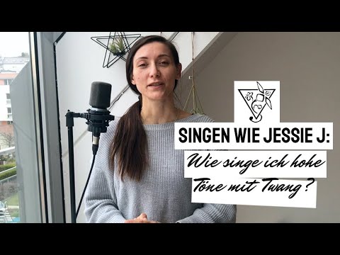 Singen wie Jessie J: Wie singe ich hohe Töne mit Twang?