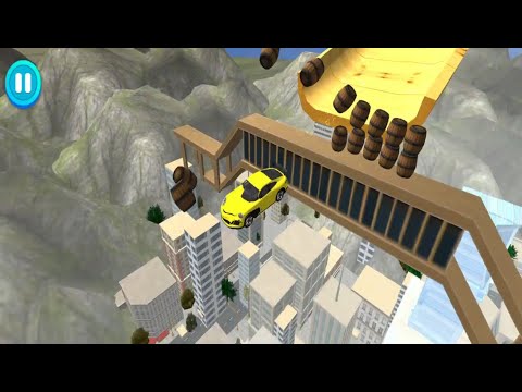 Vertical Mega Ramp Impossible 3D - Car Stunts Racing Tracks - Android Gameplay HD
