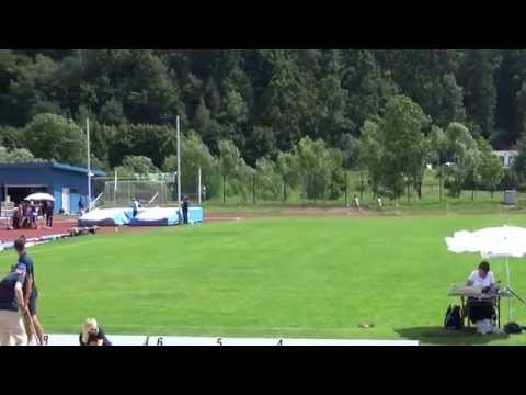 400m prepone [Ž], I. skupina, Katarina Ivšac - Susret juniorskih reprezentacija 2014